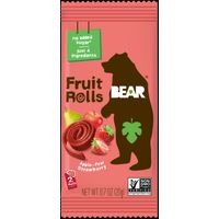 Bear Fruit Rolls Strawberry